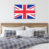 Vlag Verenigd Koninkrijk Canvas Afdruk (Insitu (Slaapkamer))