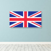 Vlag Verenigd Koninkrijk Canvas Afdruk (Insitu (Houten vloer))