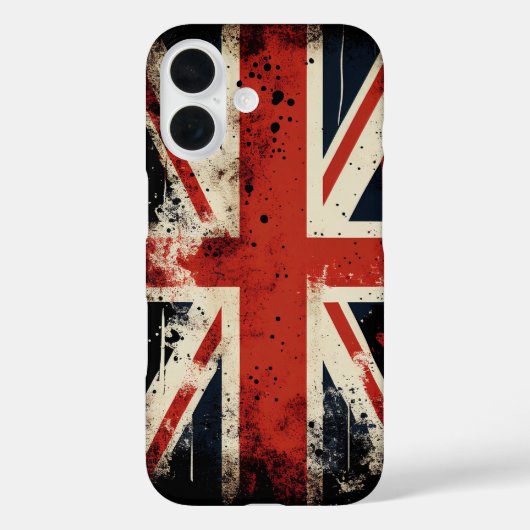 vlag Verenigd Koninkrijk Case-Mate iPhone Case (Achterkant)