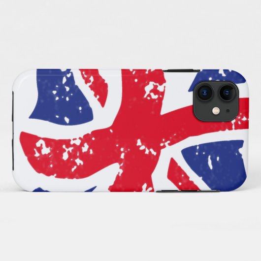 vlag Verenigd Koninkrijk Case-Mate iPhone Case (Achterkant (horizontaal))