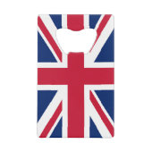 Vlag Verenigd Koninkrijk Creditkaart Flessenopener (Voorkant)
