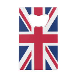 Vlag Verenigd Koninkrijk Creditkaart Flessenopener