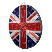 Vlag Verenigd Koninkrijk Dartbord (Voorkant Rechts)