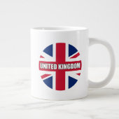 Vlag Verenigd Koninkrijk Grote Koffiekop (Rechts)