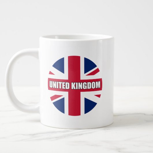 Vlag Verenigd Koninkrijk Grote Koffiekop (Links)