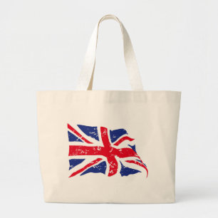 vlag Verenigd Koninkrijk Grote Tote Bag