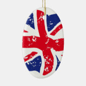 vlag Verenigd Koninkrijk Keramisch Ornament (Rechts)