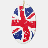 vlag Verenigd Koninkrijk Keramisch Ornament (Links)