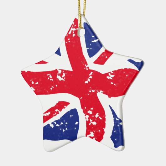 vlag Verenigd Koninkrijk Keramisch Ornament (Links)