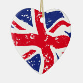 vlag Verenigd Koninkrijk Keramisch Ornament (Rechts)