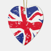 vlag Verenigd Koninkrijk Keramisch Ornament (Links)