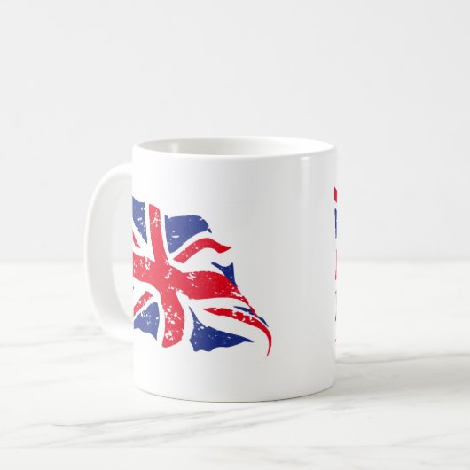 vlag Verenigd Koninkrijk Koffiemok (Voorkant links)