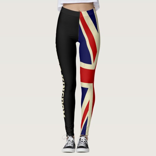 Vlag Verenigd Koninkrijk Leggings (Voorkant)