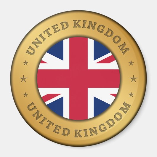 Vlag Verenigd Koninkrijk Magneet (Voorkant)