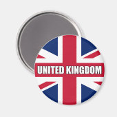 Vlag Verenigd Koninkrijk Magneet (Voorkant / Achterkant)