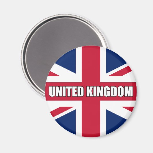 Vlag Verenigd Koninkrijk Magneet (Voorkant / Achterkant)