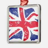 vlag Verenigd Koninkrijk Metalen Ornament (Links)