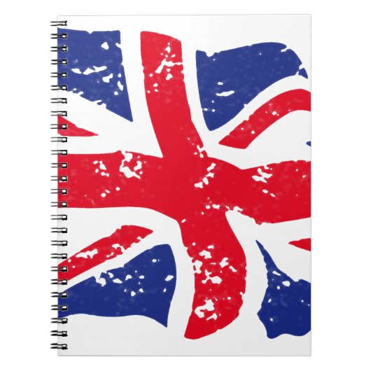 vlag Verenigd Koninkrijk Notitieboek (Voorkant)