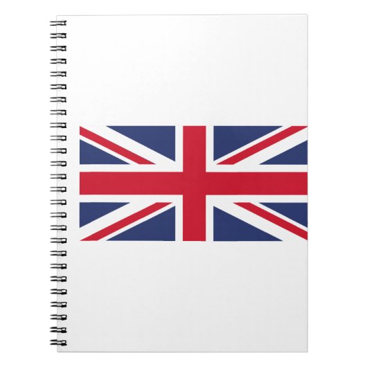 Vlag Verenigd Koninkrijk Notitieboek (Voorkant)