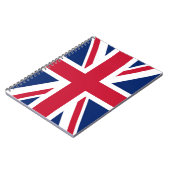 Vlag Verenigd Koninkrijk Notitieboek (Linkerzijde)
