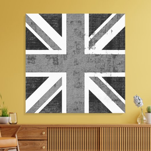  vlag Verenigd Koninkrijk — omgepakt Canvas (Insitu (Woonkamer))