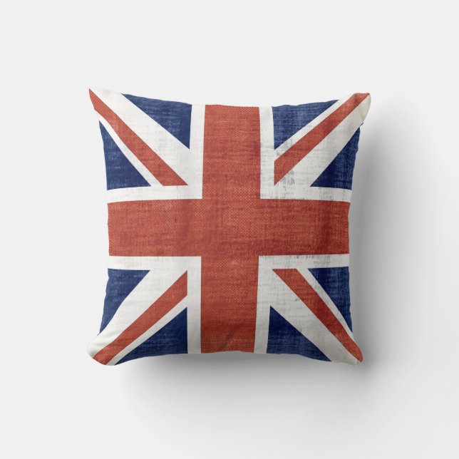 vlag Verenigd Koninkrijk Pillow #2 Kussen (Voorkant)