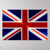 Vlag Verenigd Koninkrijk Poster (Voorkant)