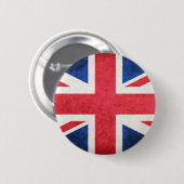Vlag Verenigd Koninkrijk Ronde Button 5,7 Cm (Voorkant /achterkant)