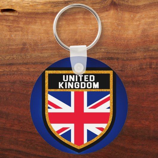 Vlag Verenigd Koninkrijk Sleutelhanger (Voorkant)