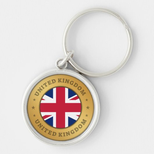Vlag Verenigd Koninkrijk Sleutelhanger (Voorkant)