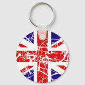vlag Verenigd Koninkrijk Sleutelhanger (Voorkant)
