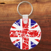 vlag Verenigd Koninkrijk Sleutelhanger (Voorkant)