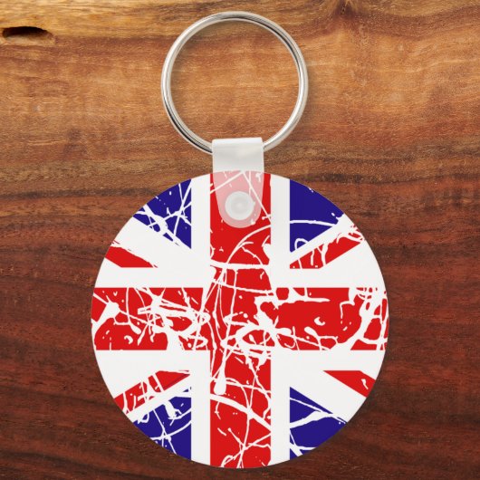 vlag Verenigd Koninkrijk Sleutelhanger (Voorkant)