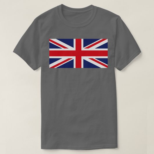 Vlag Verenigd Koninkrijk T-shirt (Design voorkant)
