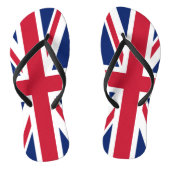 Vlag Verenigd Koninkrijk  Teenslippers (Voetbed)