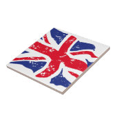 vlag Verenigd Koninkrijk Tegeltje (Zijkant)