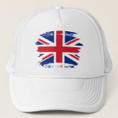 Vlag Verenigd Koninkrijk Trucker Pet (Voorkant)
