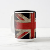  vlag Verenigd Koninkrijk Tweekleurige Koffiemok (Voorkant links)