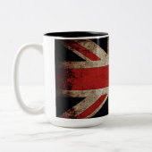  vlag Verenigd Koninkrijk Tweekleurige Koffiemok (Links)