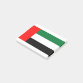 Vlag Verenigde Arabische Emiraten Post-it® Notes (Schuin)