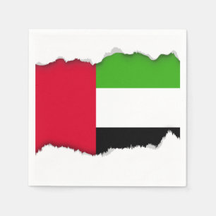 Vlag Verenigde Arabische Emiraten Servet