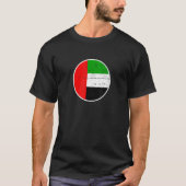 Vlag Verenigde Arabische Emiraten T-shirt (Voorkant)