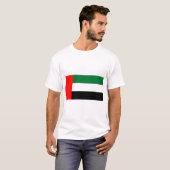 Vlag Verenigde Arabische Emiraten T-shirt (Voorkant volledig)