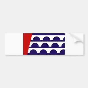 vlag verenigde staat amerika iowa bumpersticker