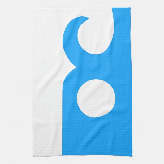 vlag verenigde staat amerika Maryland Theedoek (Verticaal)