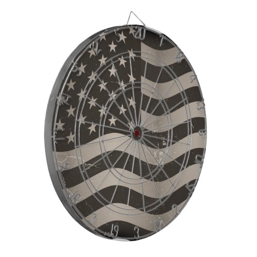 vlag Verenigde Staten 3 Dartbord (Voorkant Links)