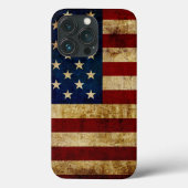 Vlag Verenigde Staten/Grunged Case-Mate iPhone Case (Achterkant)