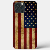 Vlag Verenigde Staten/Grunged Case-Mate iPhone Case (Achterkant)
