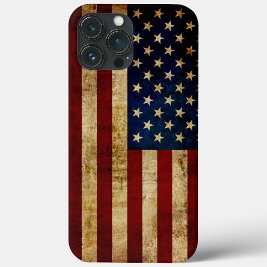 Vlag Verenigde Staten/Grunged Case-Mate iPhone Case (Achterkant)