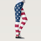 Vlag Verenigde Staten Stars & Stripes Custom USA Leggings (Rechts)